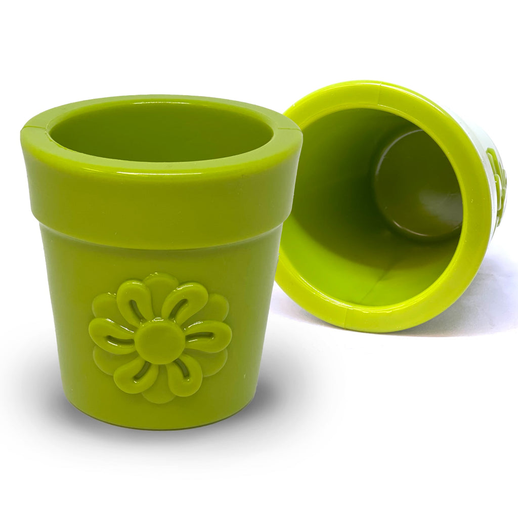 Large Flower Pot eCup Treat Dispenser