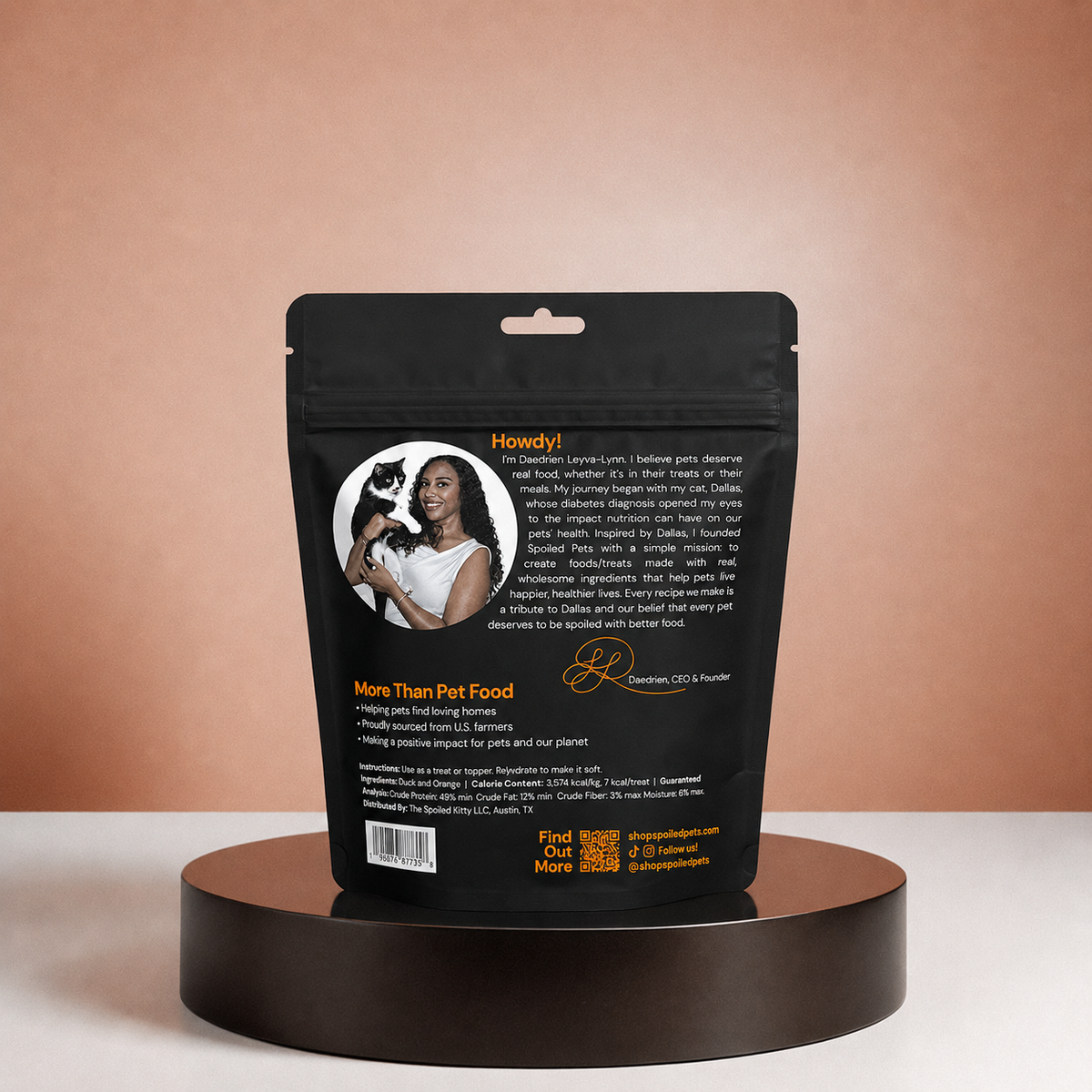 Duck à l'Orange Freeze-Dried Cat Treats
