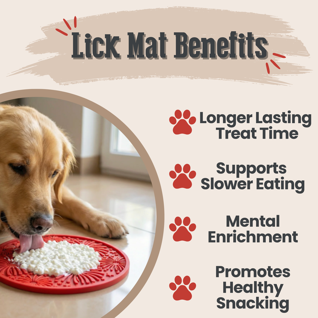 Lick Mat with Suction Cups