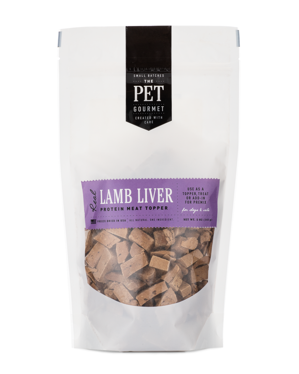 Freeze-Dried Lamb Liver Dog Treats