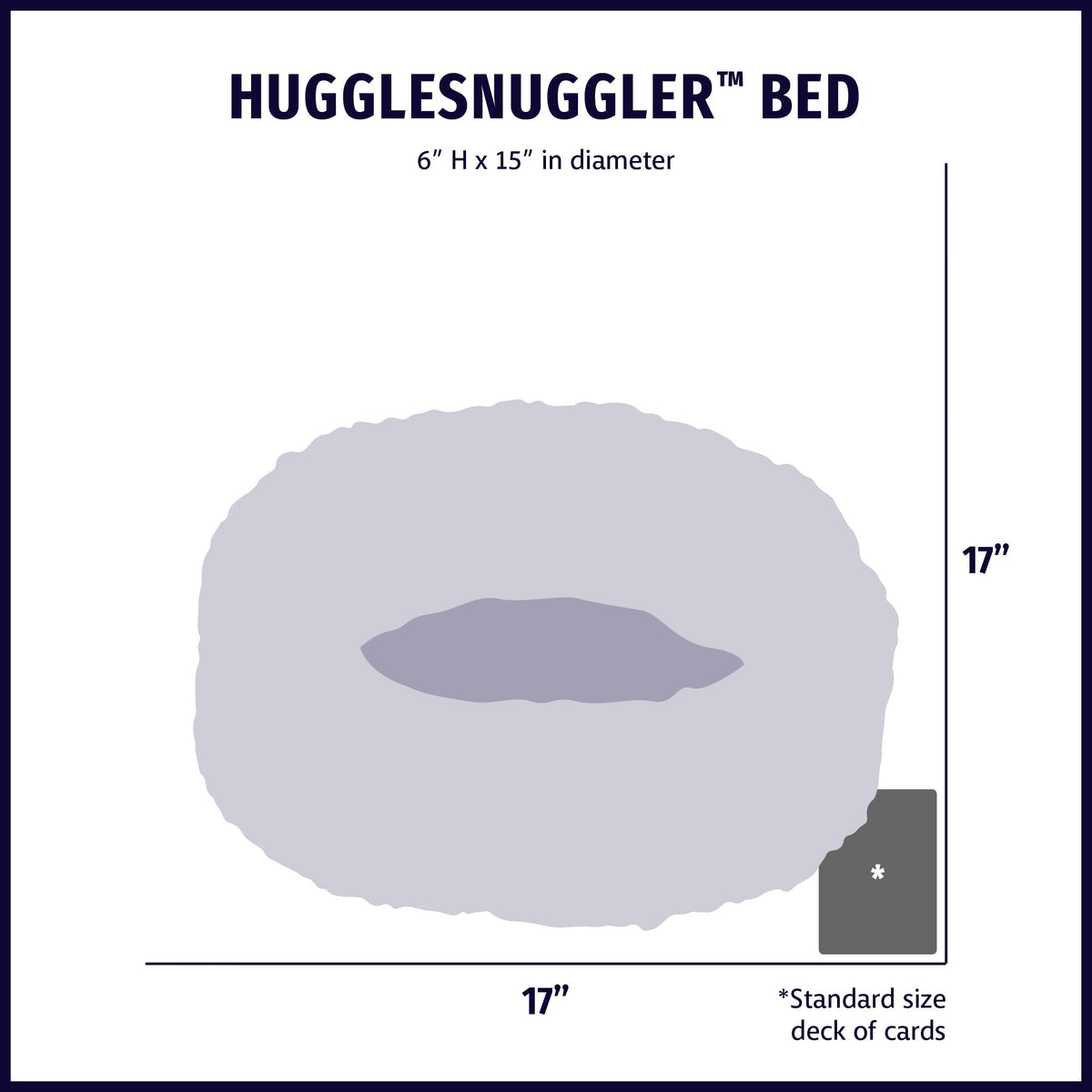HuggleSnuggler Cat & Small Dog Bed