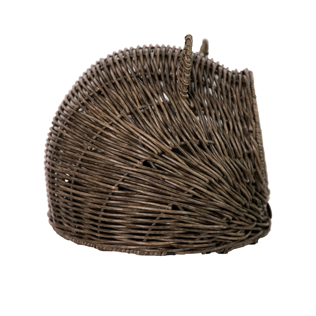 Wicker Cat Ears House with Cushion