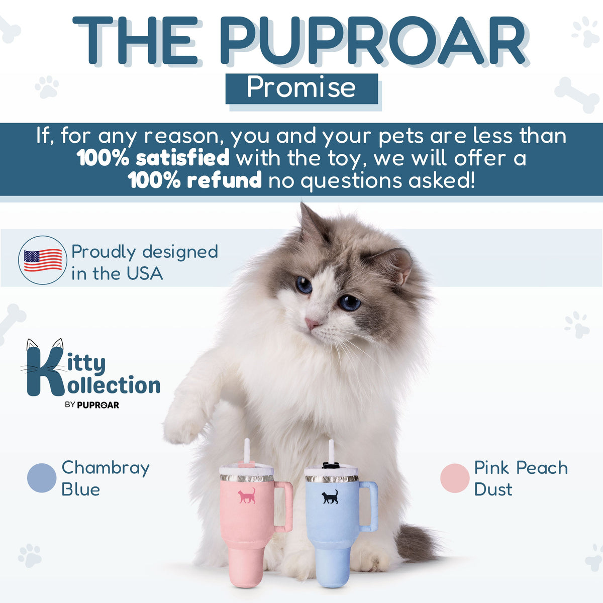 Kitty Cup Catnip Crinkle Toy