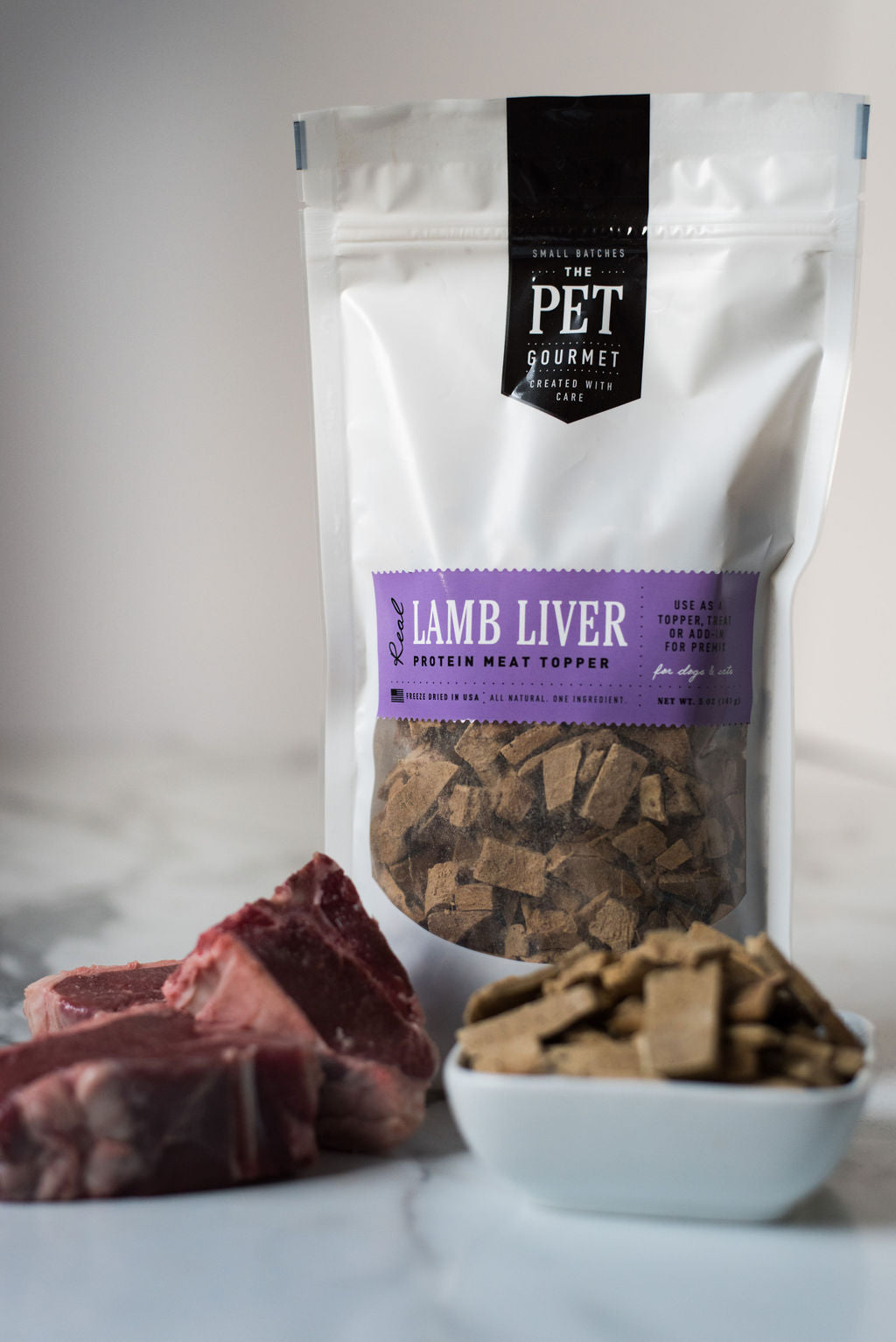 Freeze-Dried Lamb Liver Dog Treats
