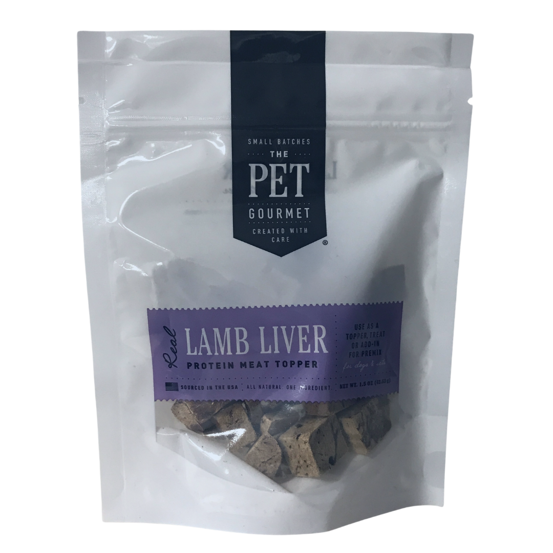 Freeze-Dried Lamb Liver Dog Treats