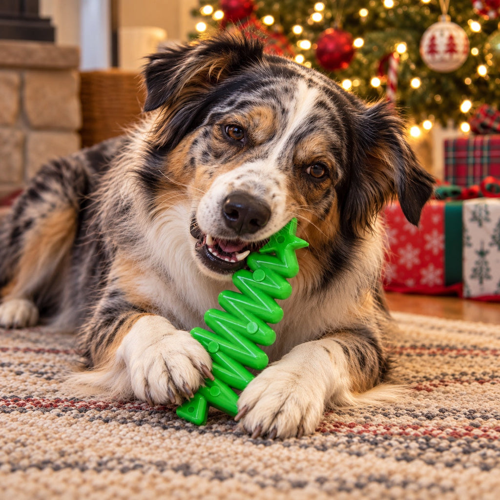 Christmas Tree Nylon Dog Chew Toy