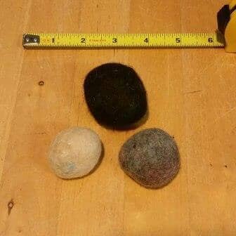 Felted Alpaca Cat Toy Balls, Set of 3