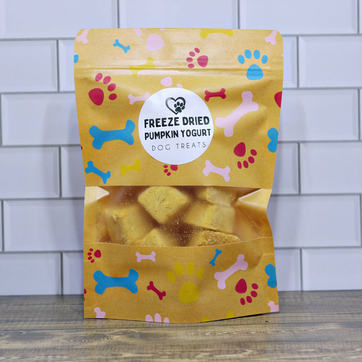 Freeze-Dried Pumpkin Yogurt Dog Treats
