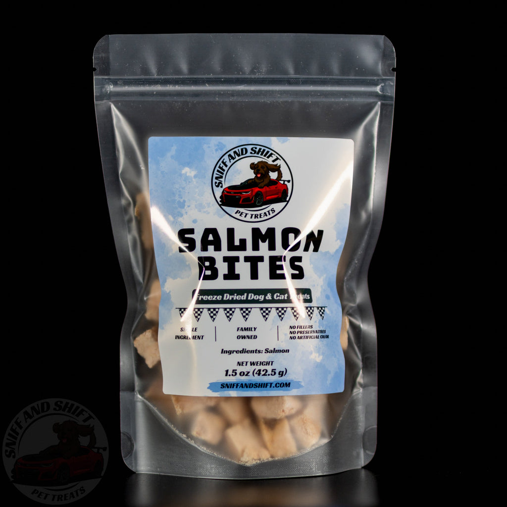 Freeze-Dried Pink Salmon Treats for Dogs and Cats