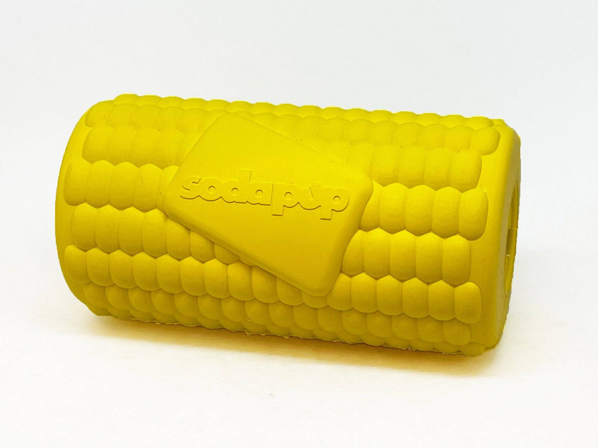 Corn on the Cob Treat Dispenser Chew Toy